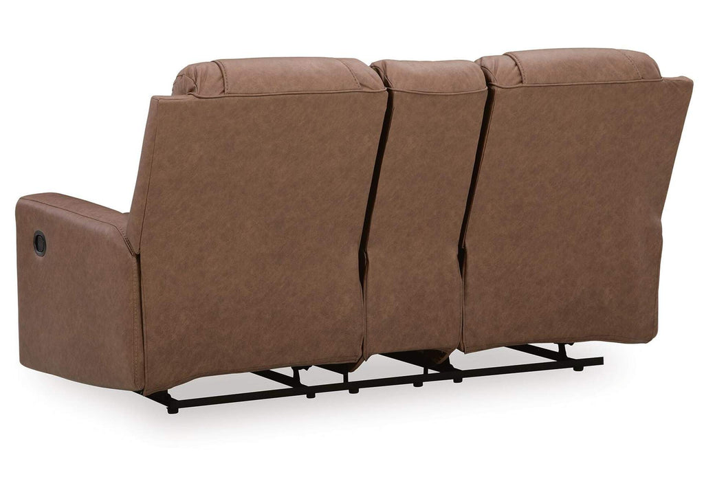 Mackmenville Reclining Sofa and Reclining Loveseat with Console