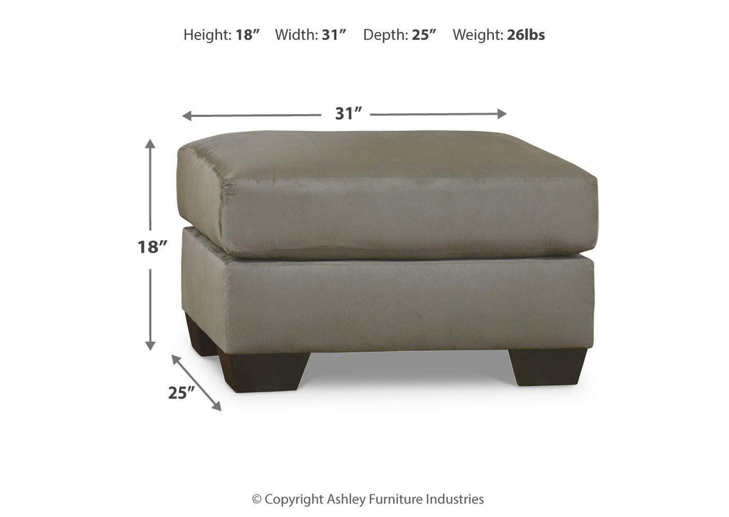 Darcy Ottoman dimensions