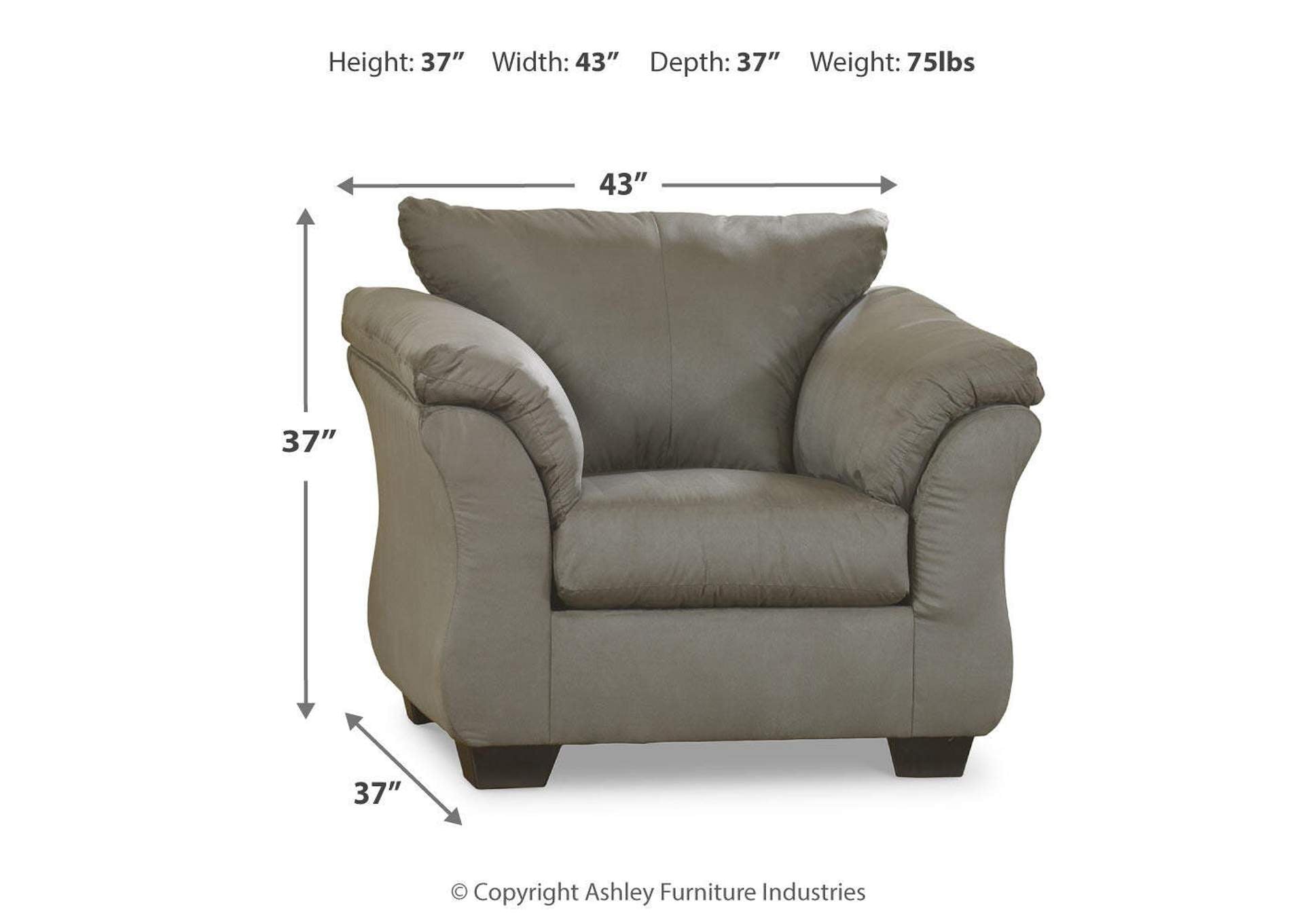 Darcy Chair dimensions