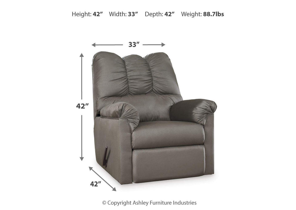 Darcy Recliner dimensions