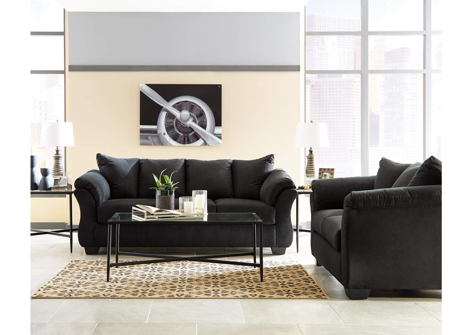 Darcy Sofa and Loveseat
