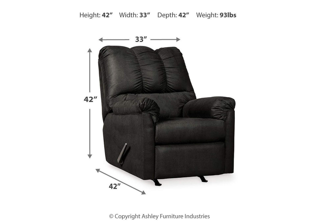 Darcy Recliner dimensions