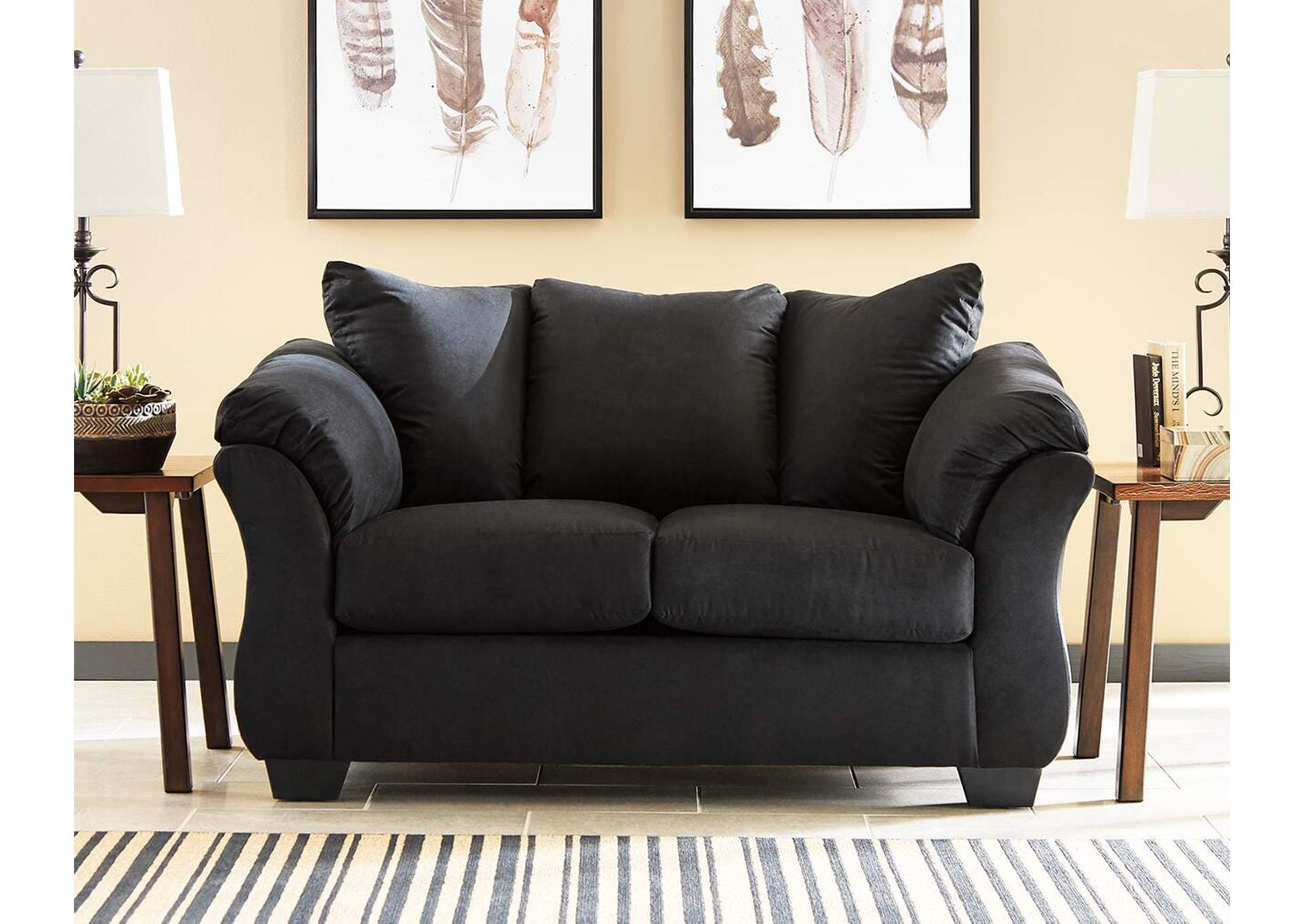 Darcy Loveseat room view