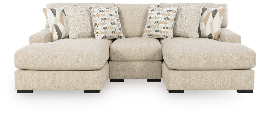 Laurelgrove sectional, 3-Piece Double Chaise Sectional · Left-Facing Chaise · 106 × 68 × 40 in, view 1