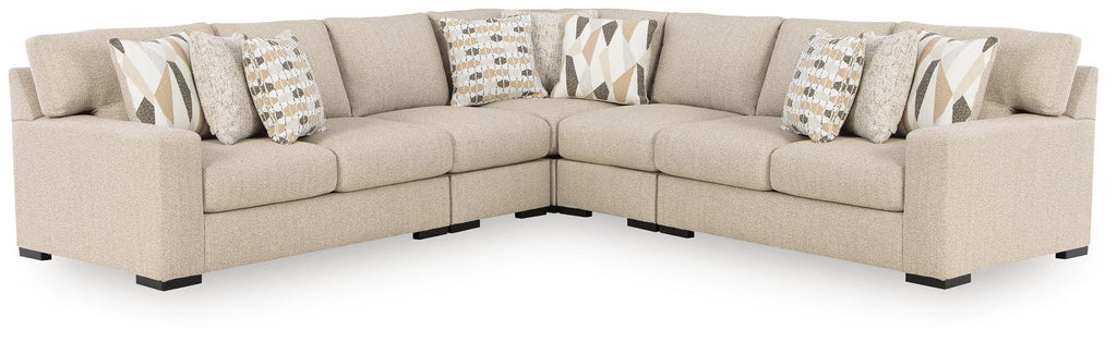 Laurelgrove sectional, 5-Piece Sectional · 129 × 129 × 40 in, view 1