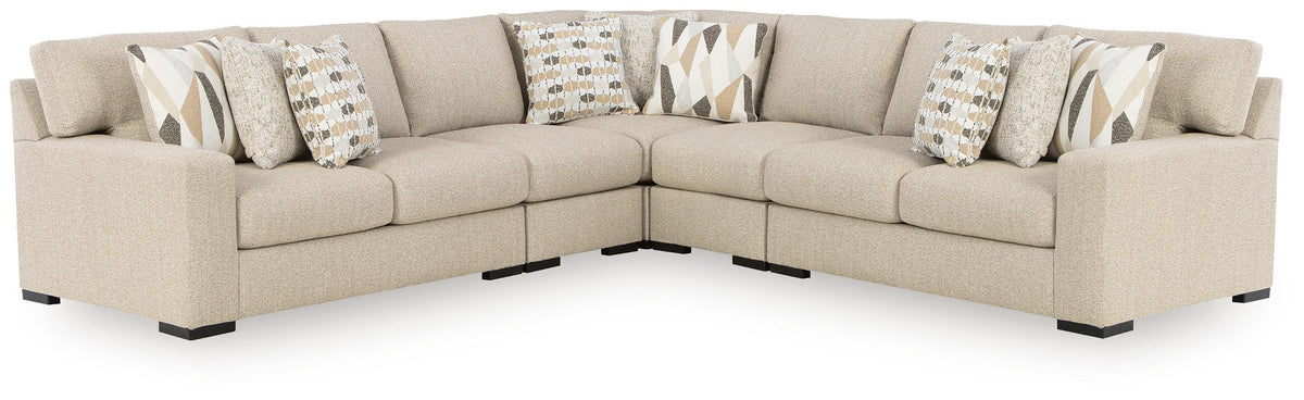 Laurelgrove sectional, 5-Piece Sectional · 129 × 129 × 40 in, view 1