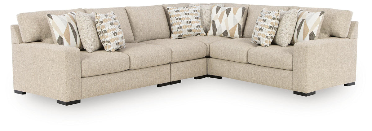 Laurelgrove sectional, 4-Piece Sectional · 129 × 103 × 40 in, view 1