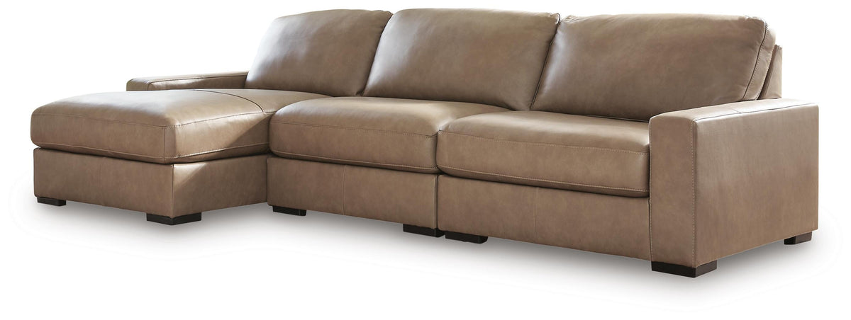 Veronella sectional, 3-Piece Sectional with Chaise · Left-Facing Chaise · 125 × 68 × 39 in, view 1