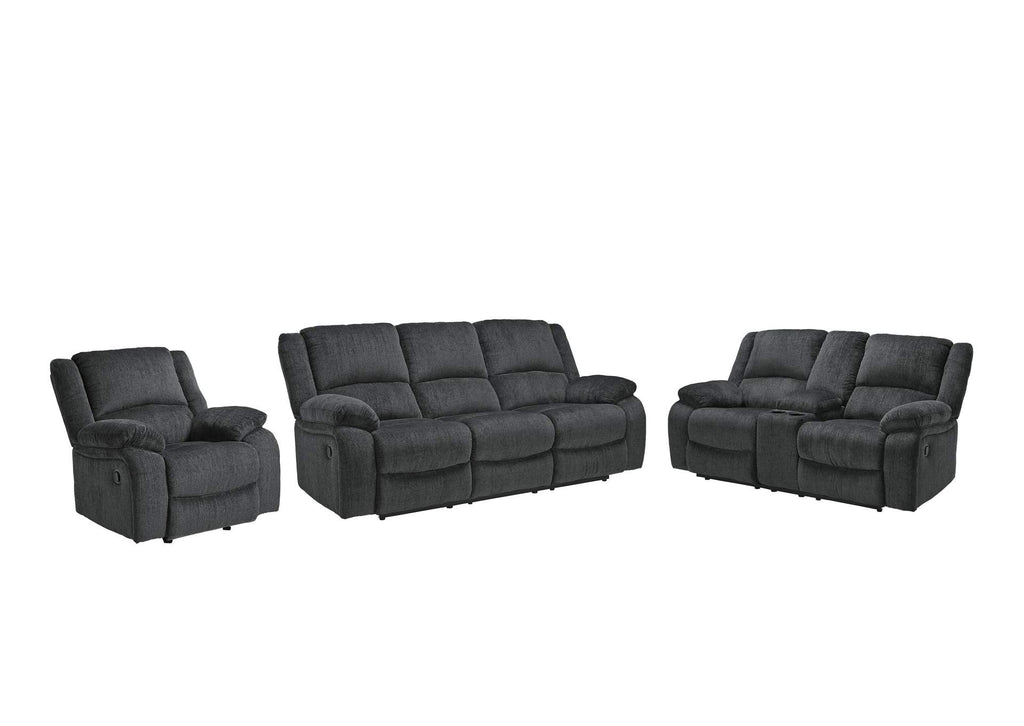 Draycoll Sofa, Loveseat and Recliner