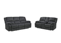 Draycoll Manual Reclining Sofa and Loveseat