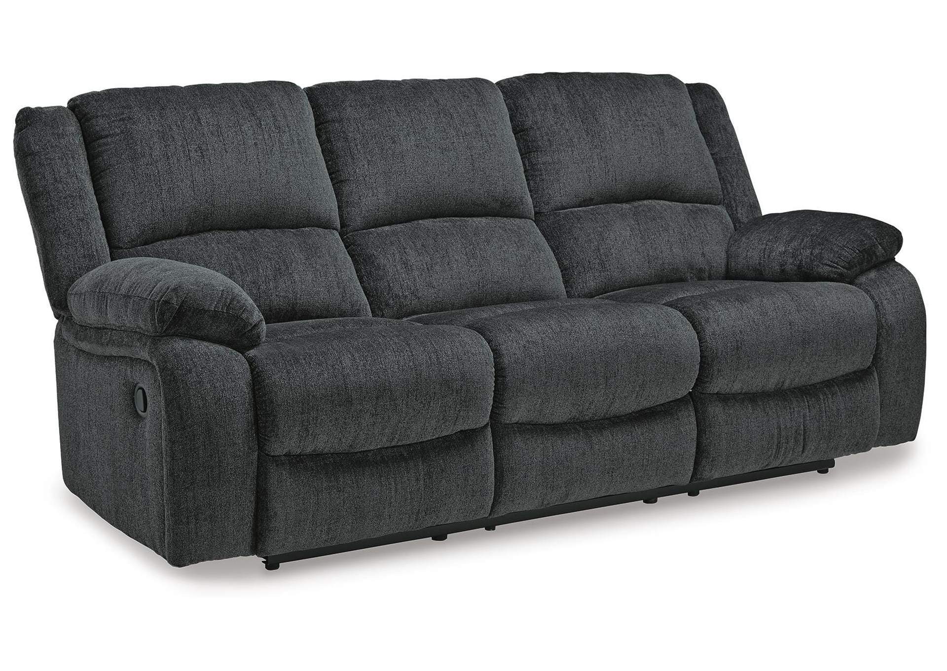 Draycoll Reclining Sofa angled view