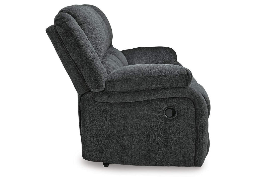 Draycoll Reclining Sofa side view