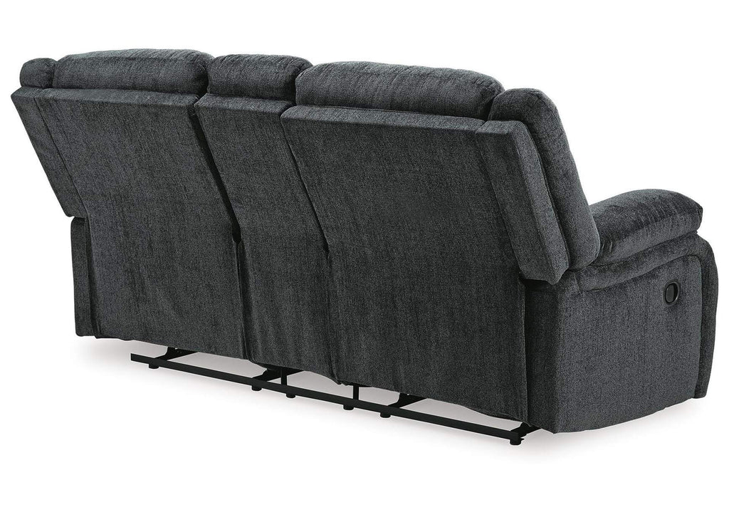 Draycoll Reclining Loveseat with Console