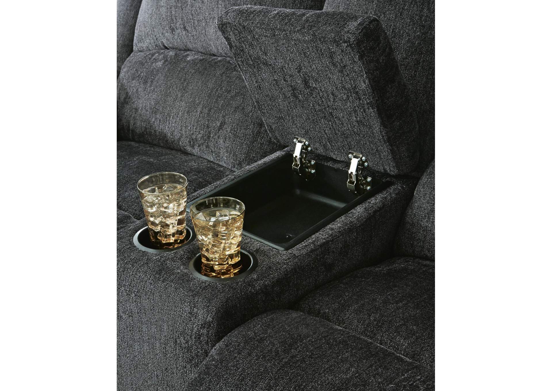 Draycoll Power Sofa, Loveseat and Recliner