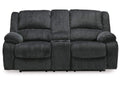 Draycoll Power Reclining Loveseat with Console