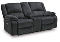 Draycoll Power Reclining Sofa and Loveseat Set