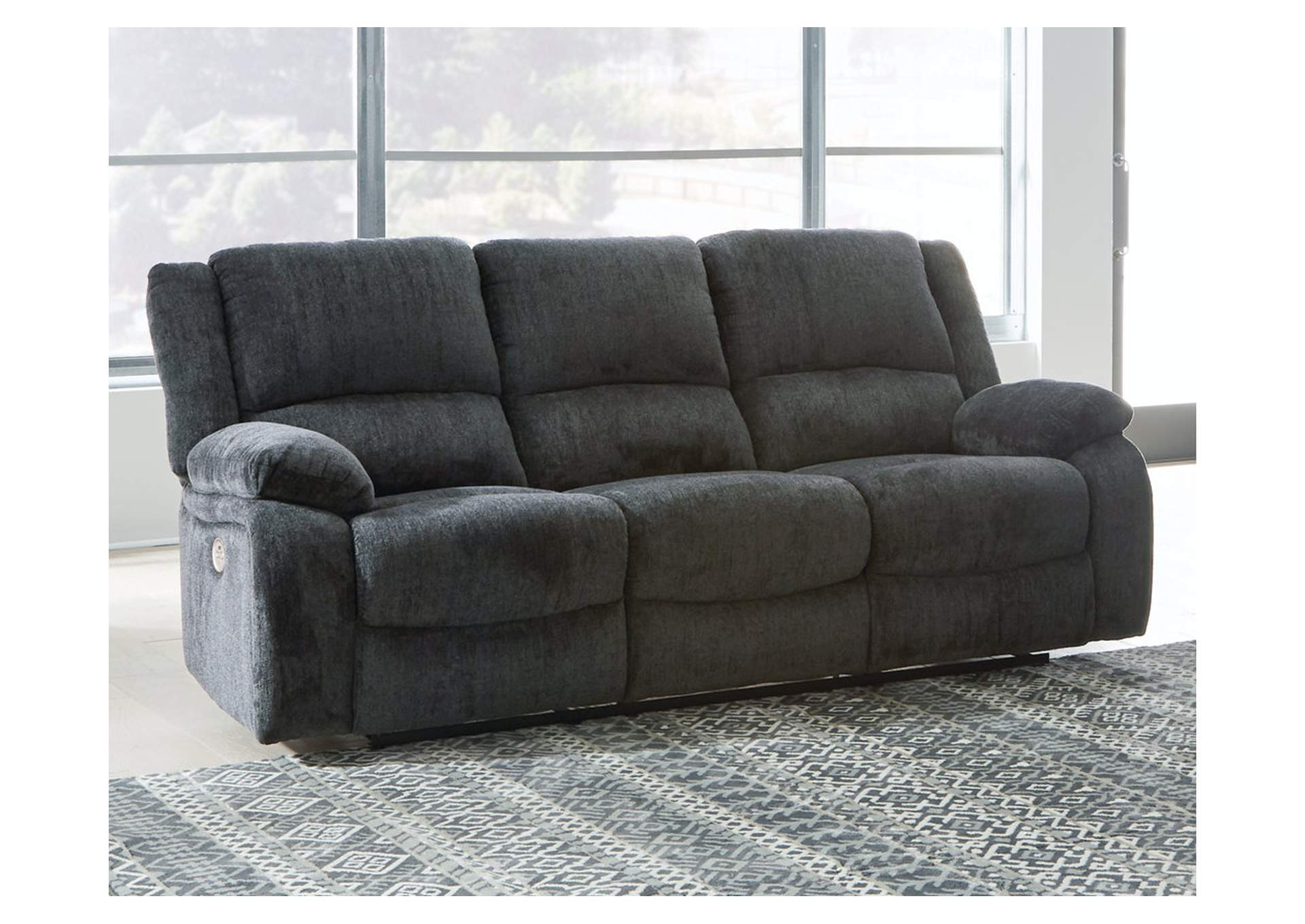 Draycoll Power Sofa, Loveseat and Recliner room view