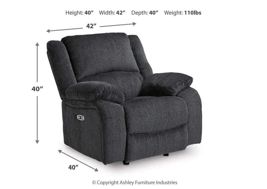 Draycoll Power Recliner dimensions
