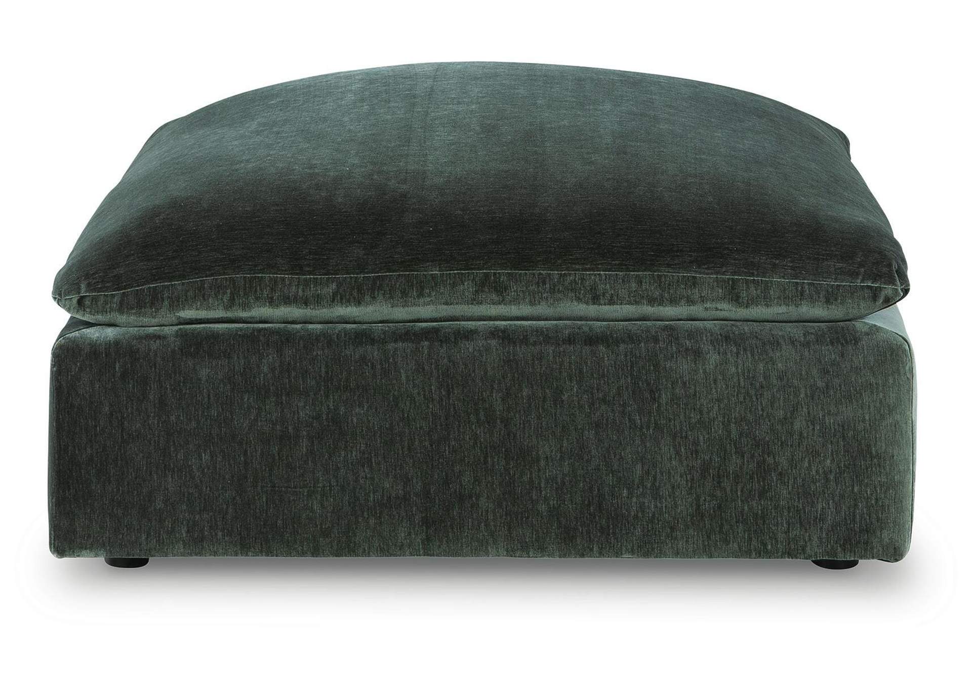 Carriage View Oversized Accent Ottoman