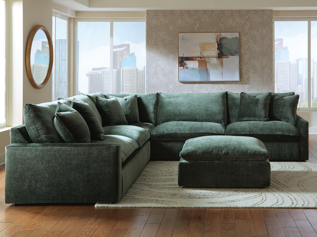 Carriage View sectional, 3-Piece Sectional · 131 × 131 × 39 in, view 3