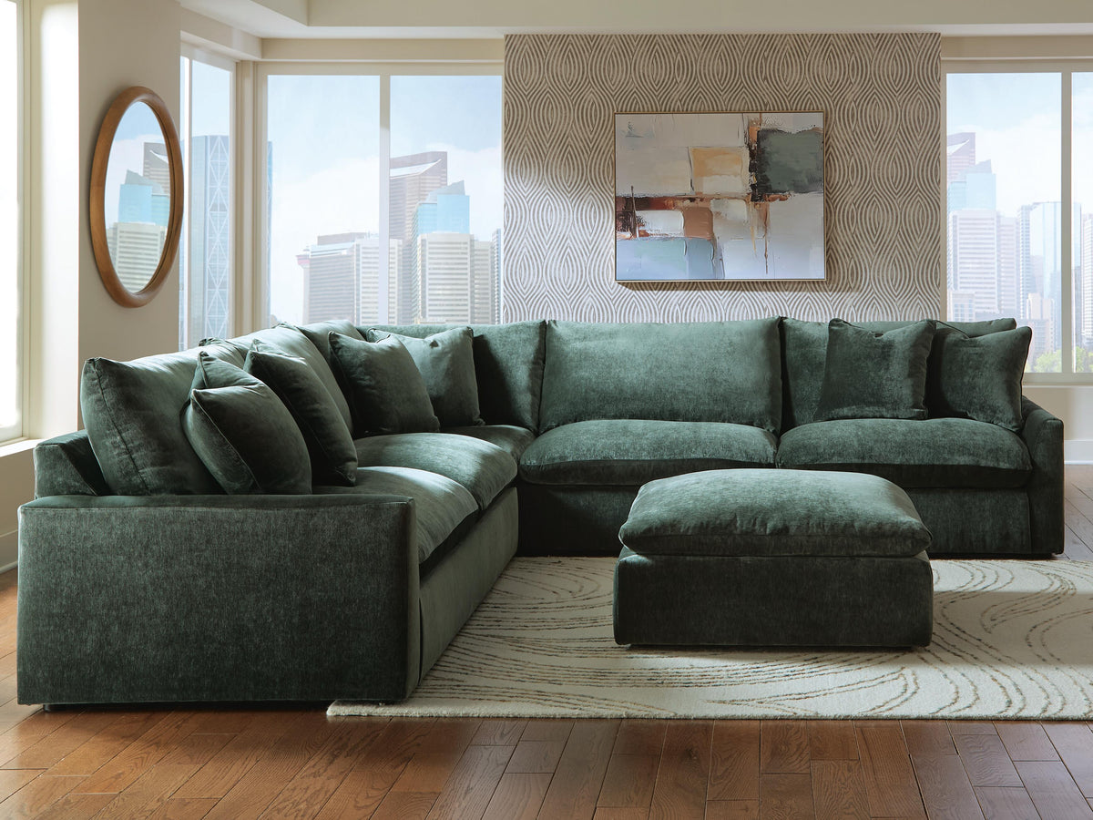 Carriage View sectional, 3-Piece Sectional · 131 × 131 × 39 in, view 3