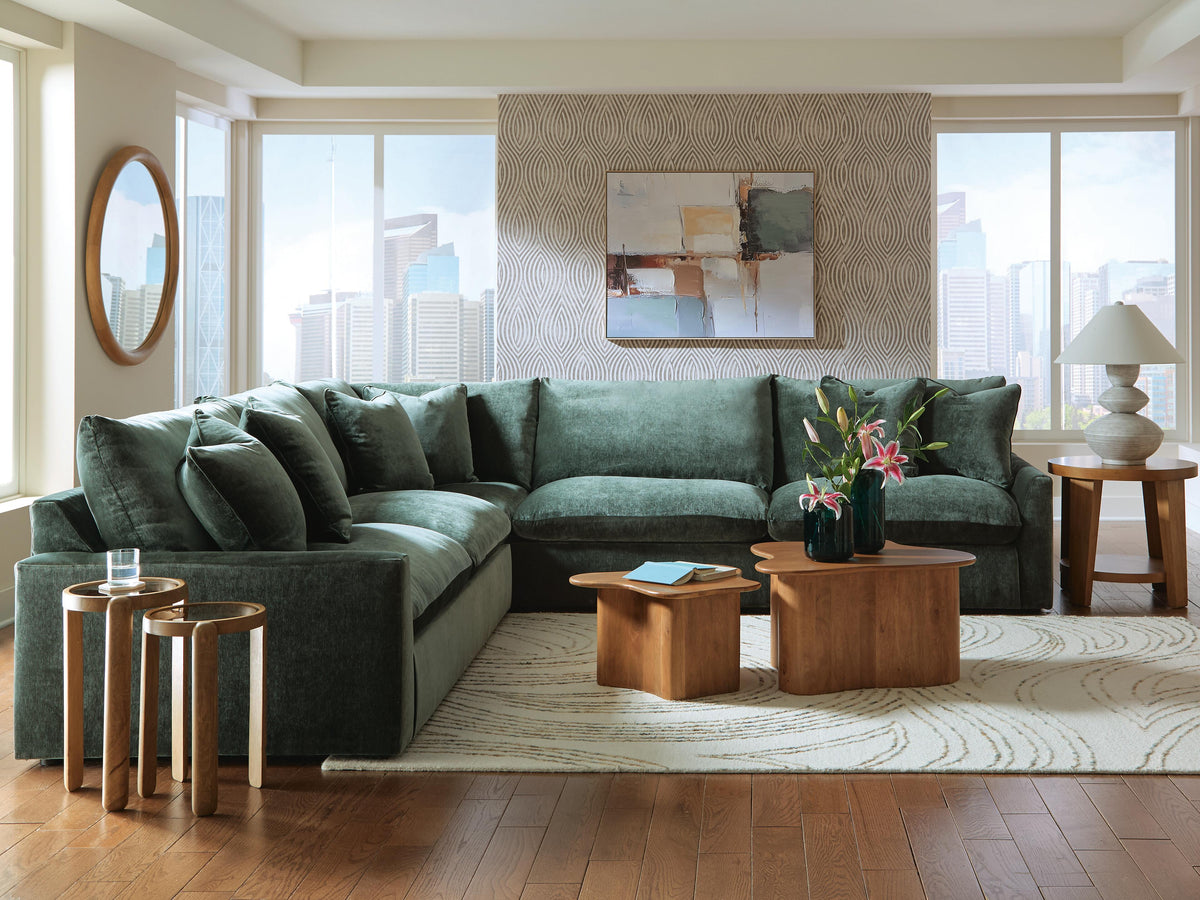 Carriage View sectional, 3-Piece Sectional · 131 × 131 × 39 in, view 2
