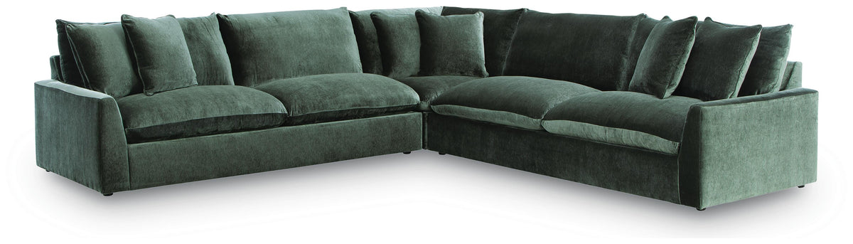 Carriage View sectional, 3-Piece Sectional · 131 × 131 × 39 in, view 1