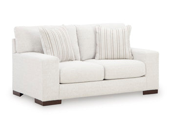 Hartside Loveseat in Frosted, angle view