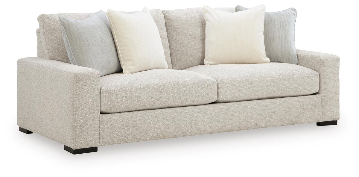 Conlee-Pike Sofa in Linen, angle view