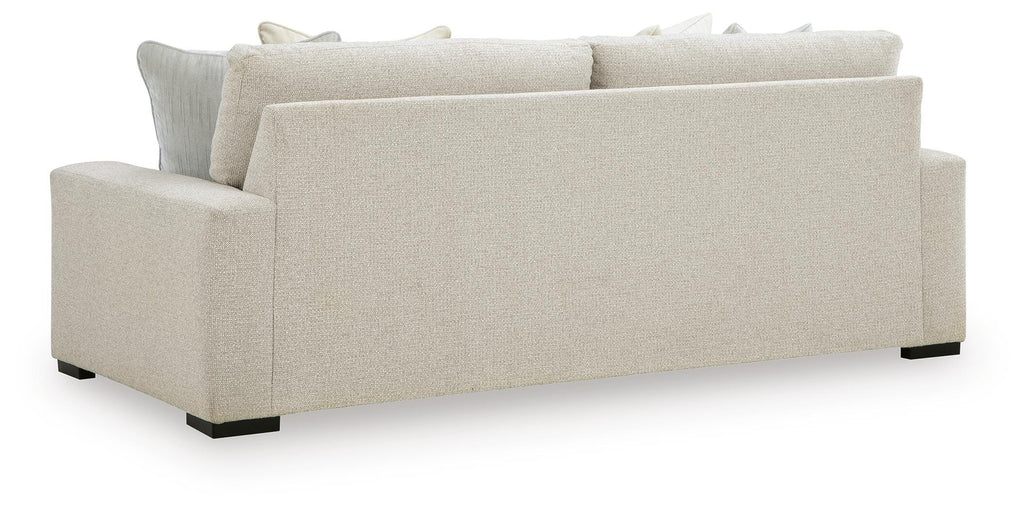 Conlee-Pike Sofa in Linen, back view