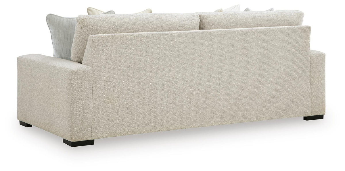 Conlee-Pike Sofa in Linen, back view