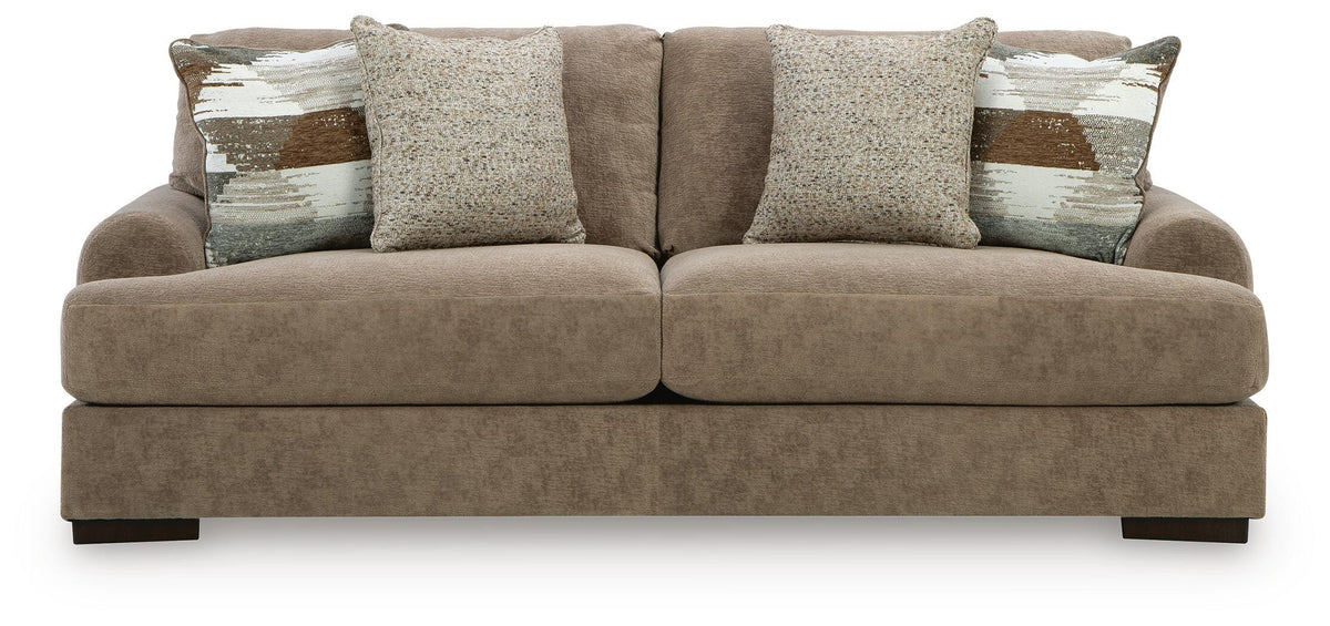 Jayne Park Sofa in Pecan, front view