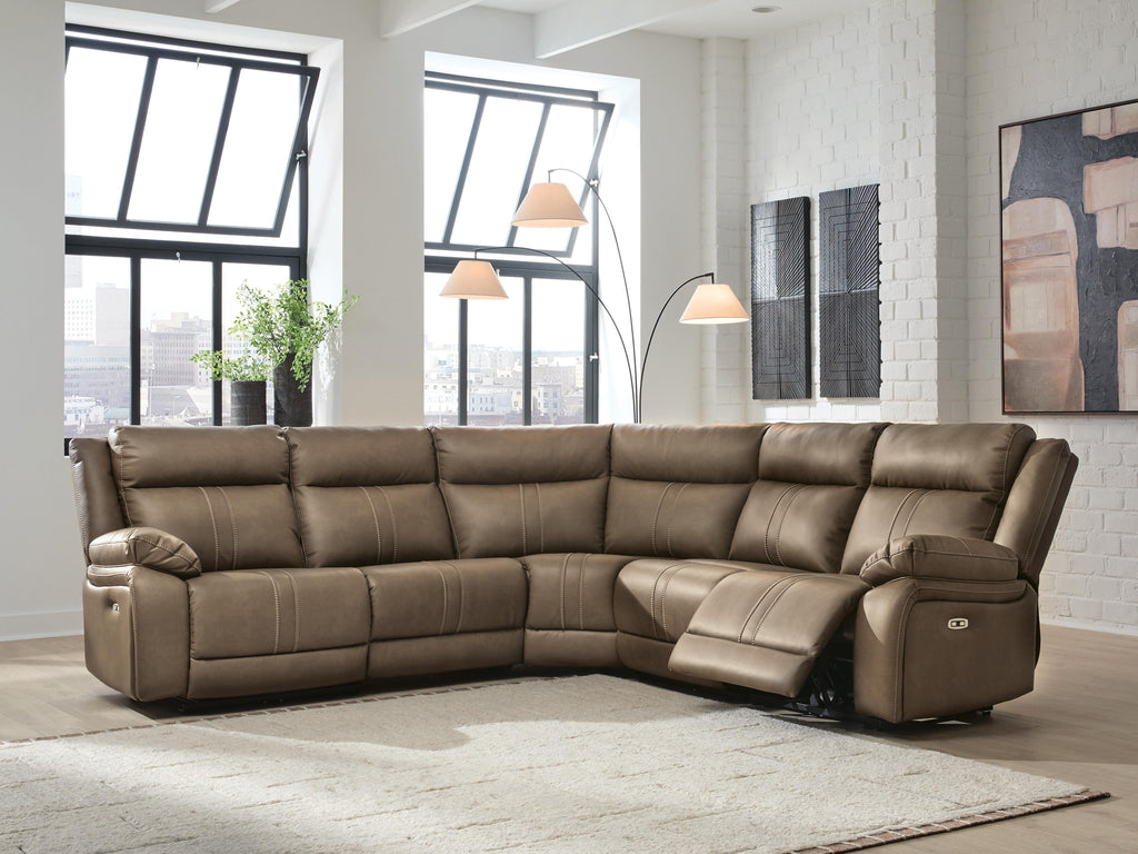 Max-Momentum sectional, 5-Piece Power Reclining Sectional · 114 × 114 × 42 in · PC82305S6, view 2
