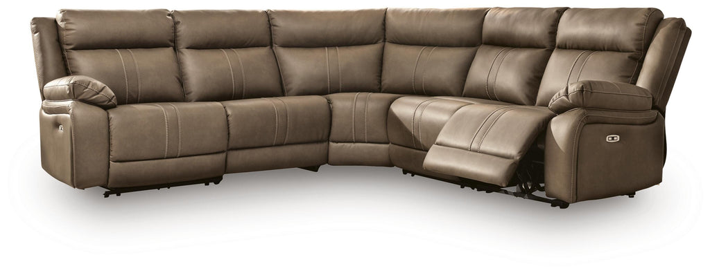 Max-Momentum sectional, 5-Piece Power Reclining Sectional · 114 × 114 × 42 in · PC82305S6, view 1