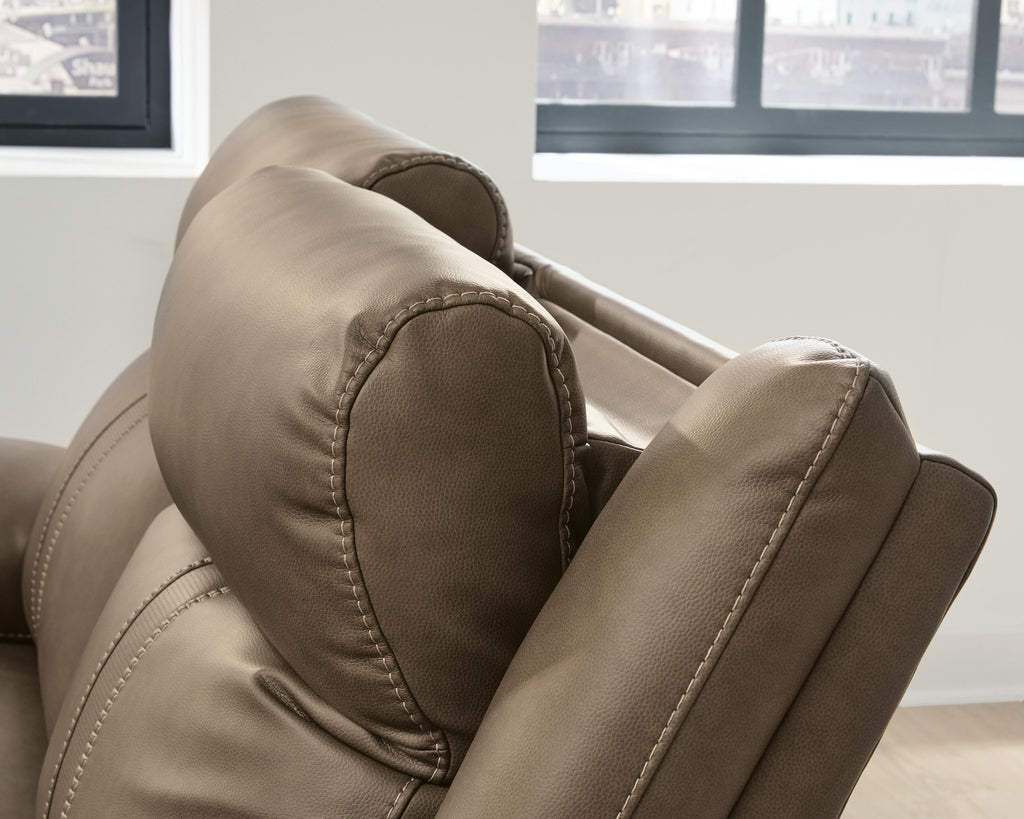 Max-Momentum sectional, 2-Piece Power Reclining Sectional Loveseat · 72 × 41 × 42 in, view 4