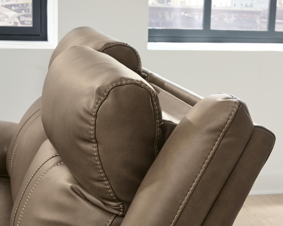 Max-Momentum sectional, 2-Piece Power Reclining Sectional Loveseat · 72 × 41 × 42 in, view 4