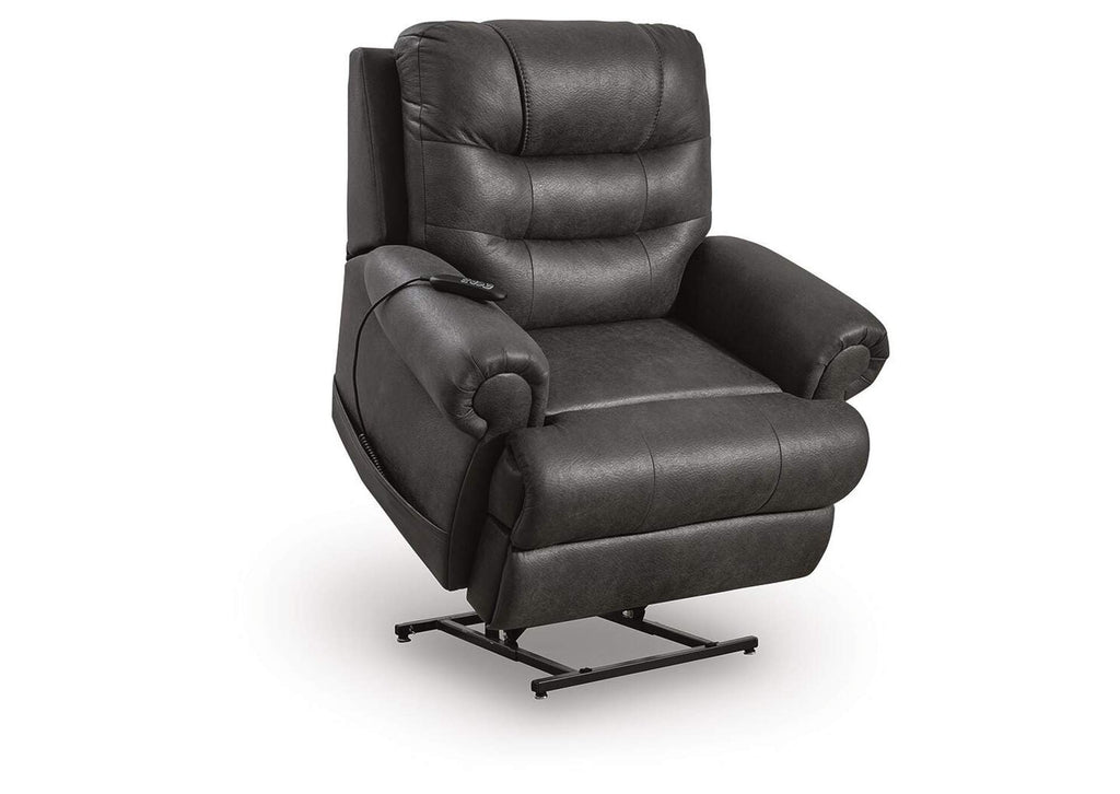 Revived and Restored Power Lift Recliner angled view