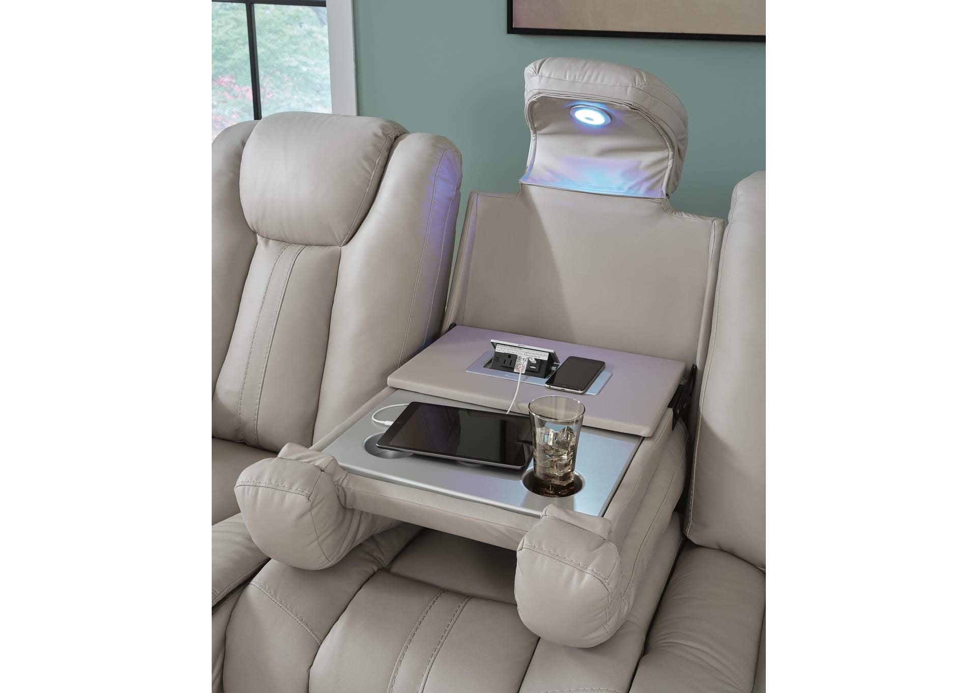 Next Move Manual Reclining Sofa and Loveseat detail