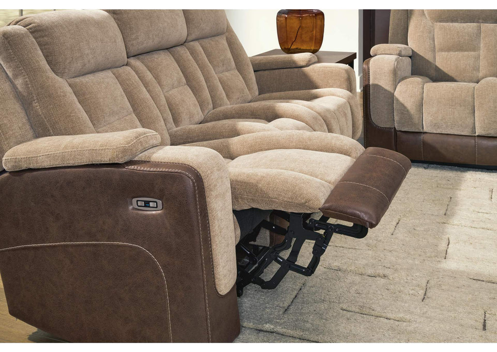 Ultimax Dual Power Reclining Sofa and Loveseat