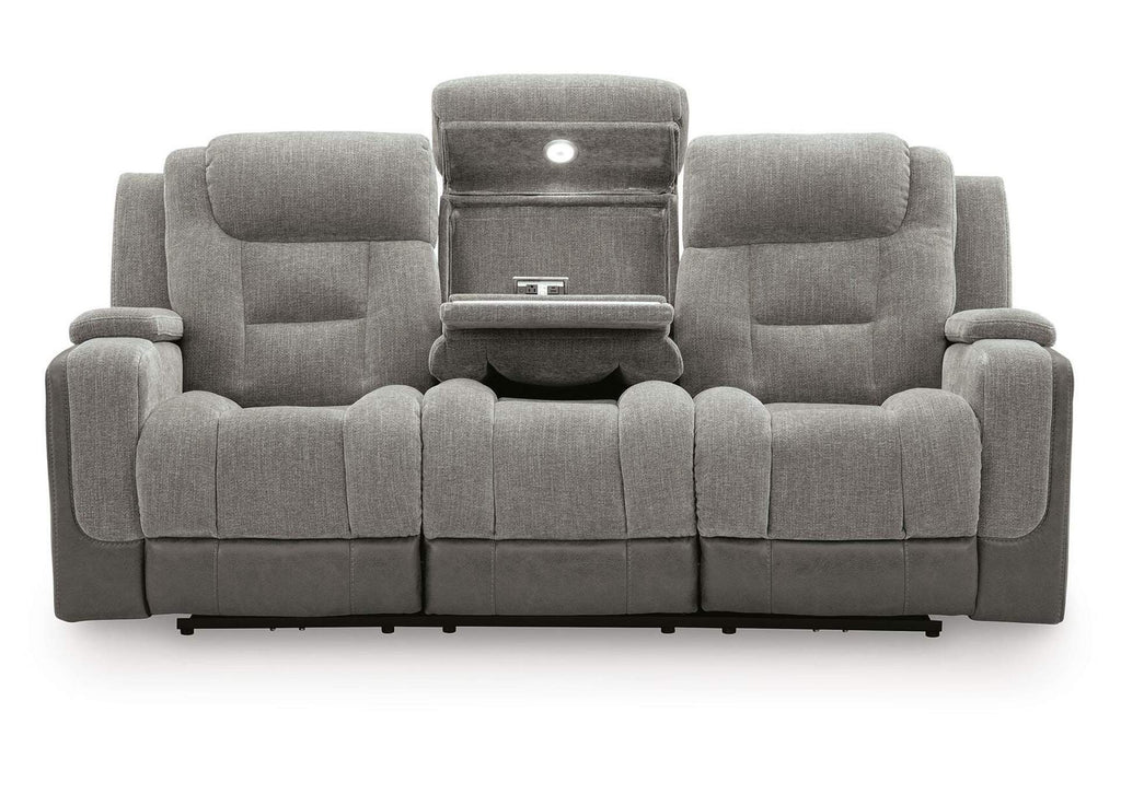 Ultimax Dual Power Reclining Sofa and Loveseat