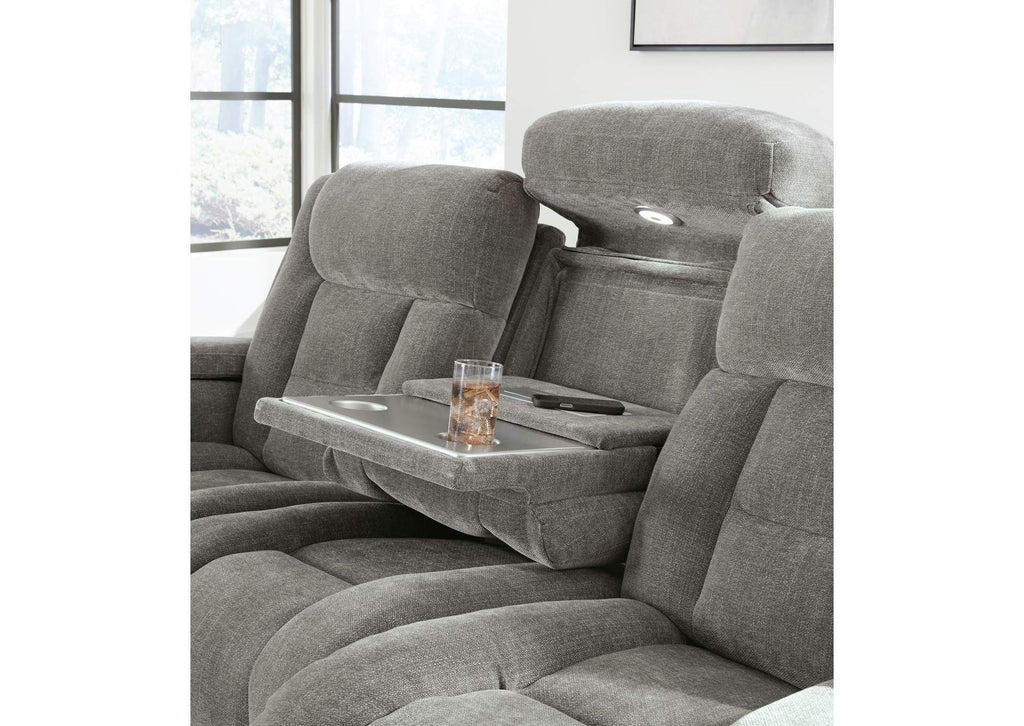 Ultimax Dual Power Reclining Sofa and Loveseat
