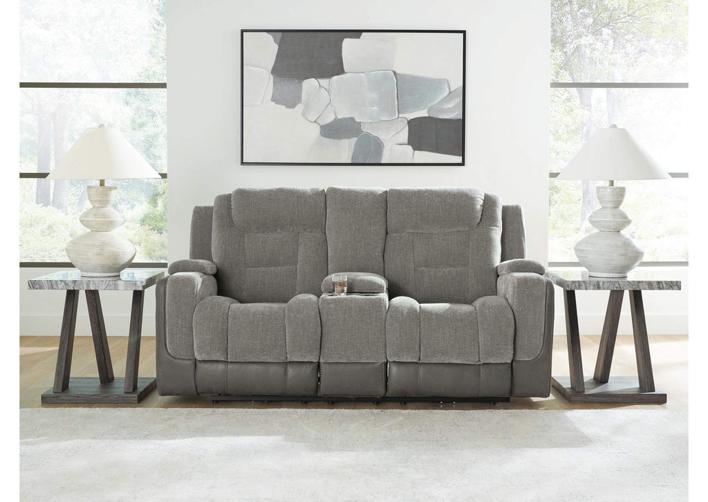 Ultimax Dual Power Reclining Sofa and Loveseat