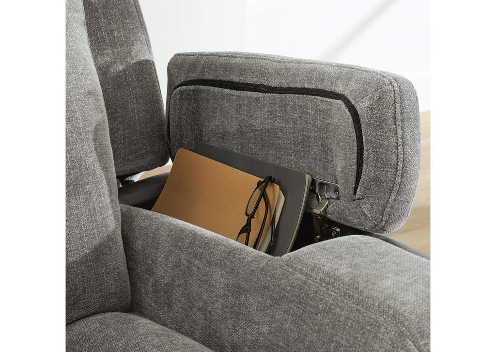 Ultimax Dual Power Reclining Sofa and Loveseat detail