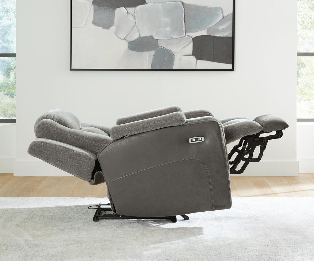 Mixed Motion Power Recliner in Shadow, alternate view 10