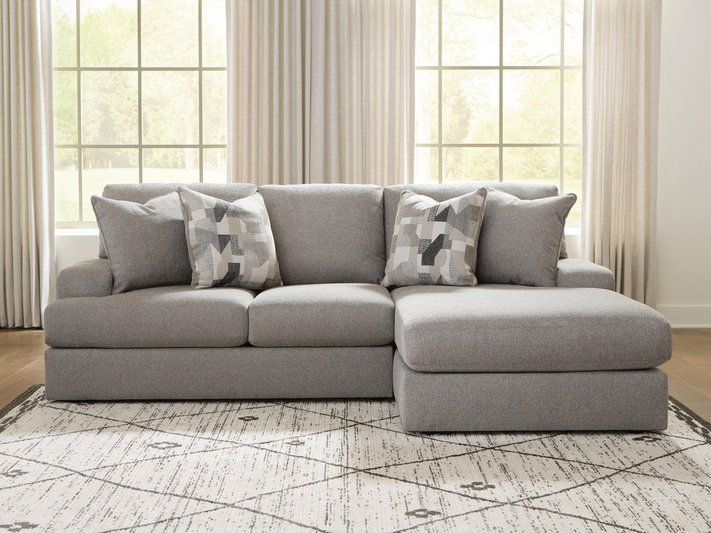 Lindon sectional, 2-Piece Sectional with Chaise · Right-Facing Chaise · 103 × 69 × 39 in, view 2