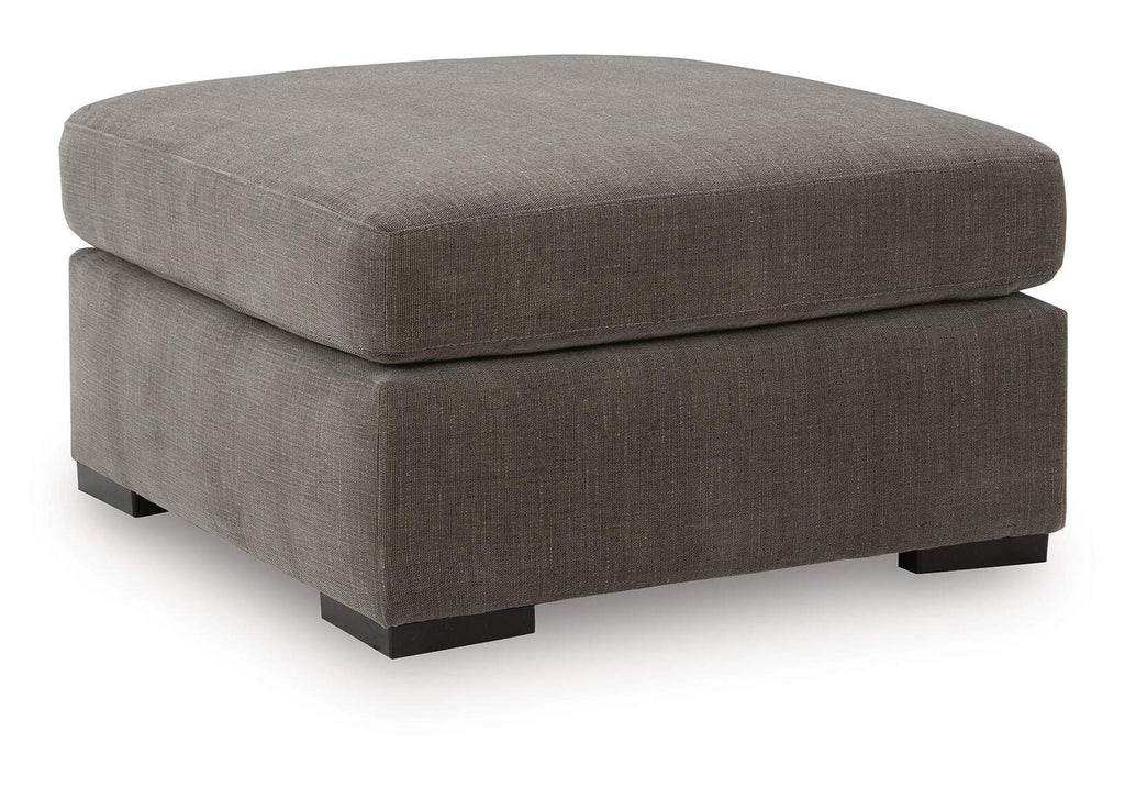 Larson Levee Oversized Accent Ottoman angled view