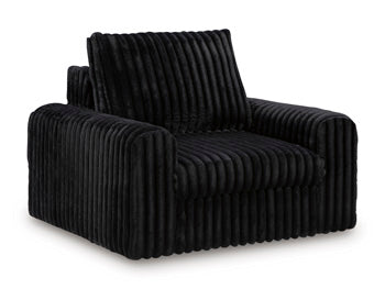 HamlinBay Power Gliding Chaise in Onyx, closed view
