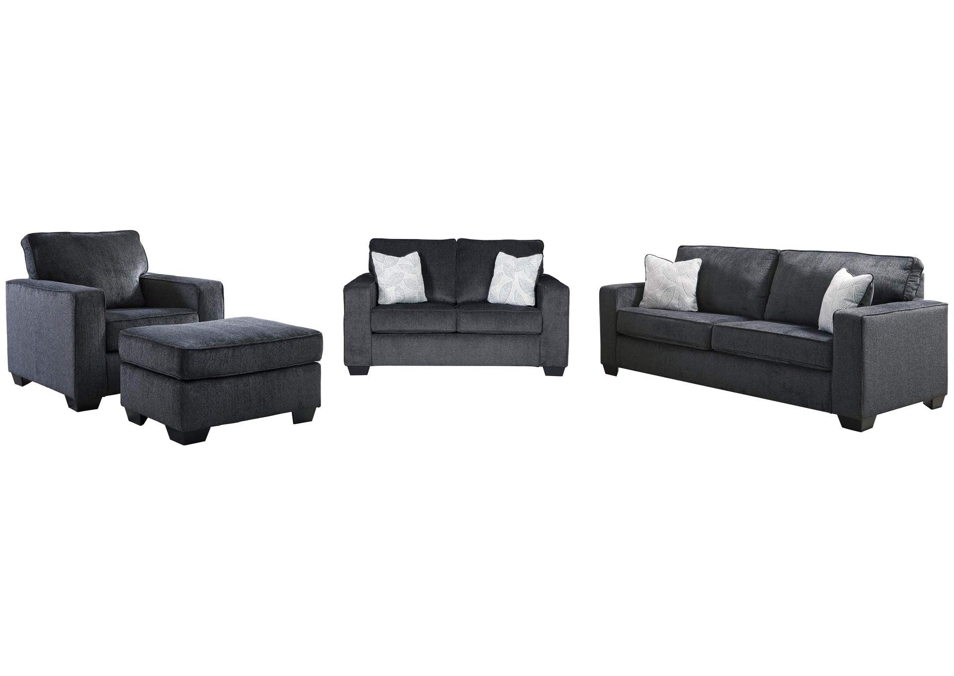Altari Sofa, Loveseat, Chair and Ottoman