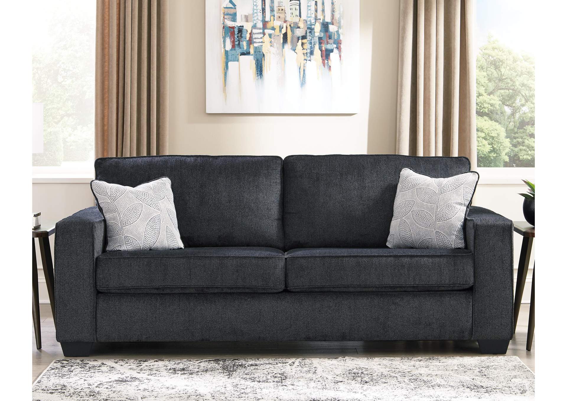 Altari Sofa and Loveseat room view