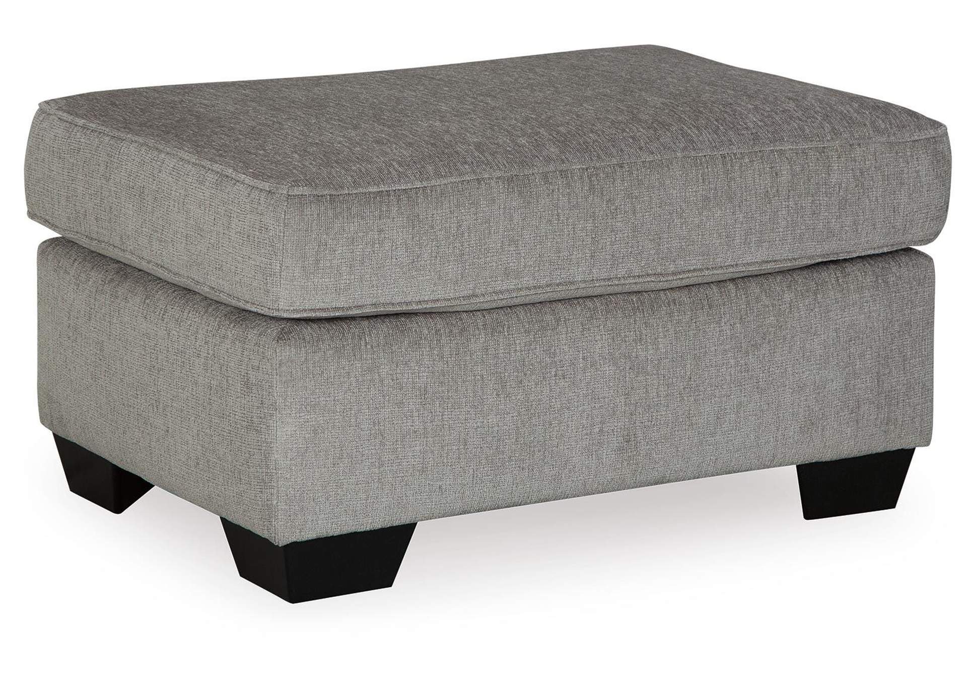 Altari Chair and Ottoman angled view